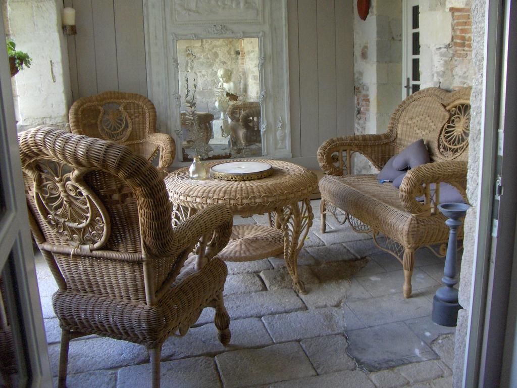 Chateau De L'Oiseliniere Bed & Breakfast Gorges  Eksteriør bilde
