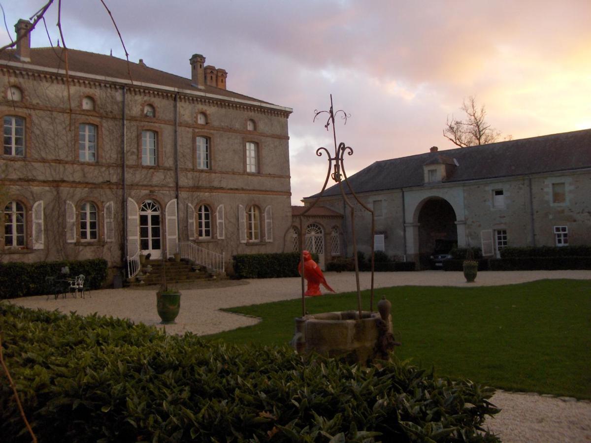 Chateau De L'Oiseliniere Bed & Breakfast Gorges  Eksteriør bilde